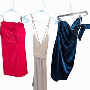 Women's Small 4 6 Formal Dresses Cocktail Party Prom Wholesale lot of 3 S